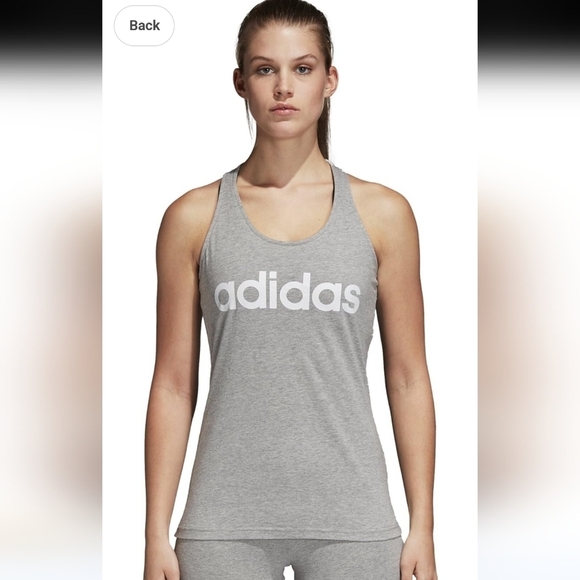 adidas Tops - adidas Logo Tank Top in Lavender